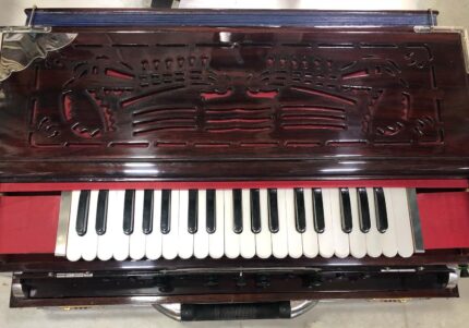 4 Set Reeds Scale Changing Harmonium - Calcutta Musical Depot