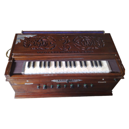 Fixed Scale Changing Harmonium - Calcutta Musical Depot