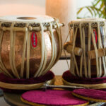 MAHARAJA Lacquer Finish Tabla Set, 5Kg Copper Bayan Sheesham Dayan BJJ