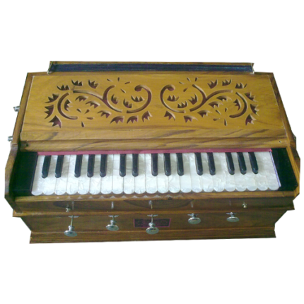 Wooden Beginners Harmonium - Calcutta Musical Depot